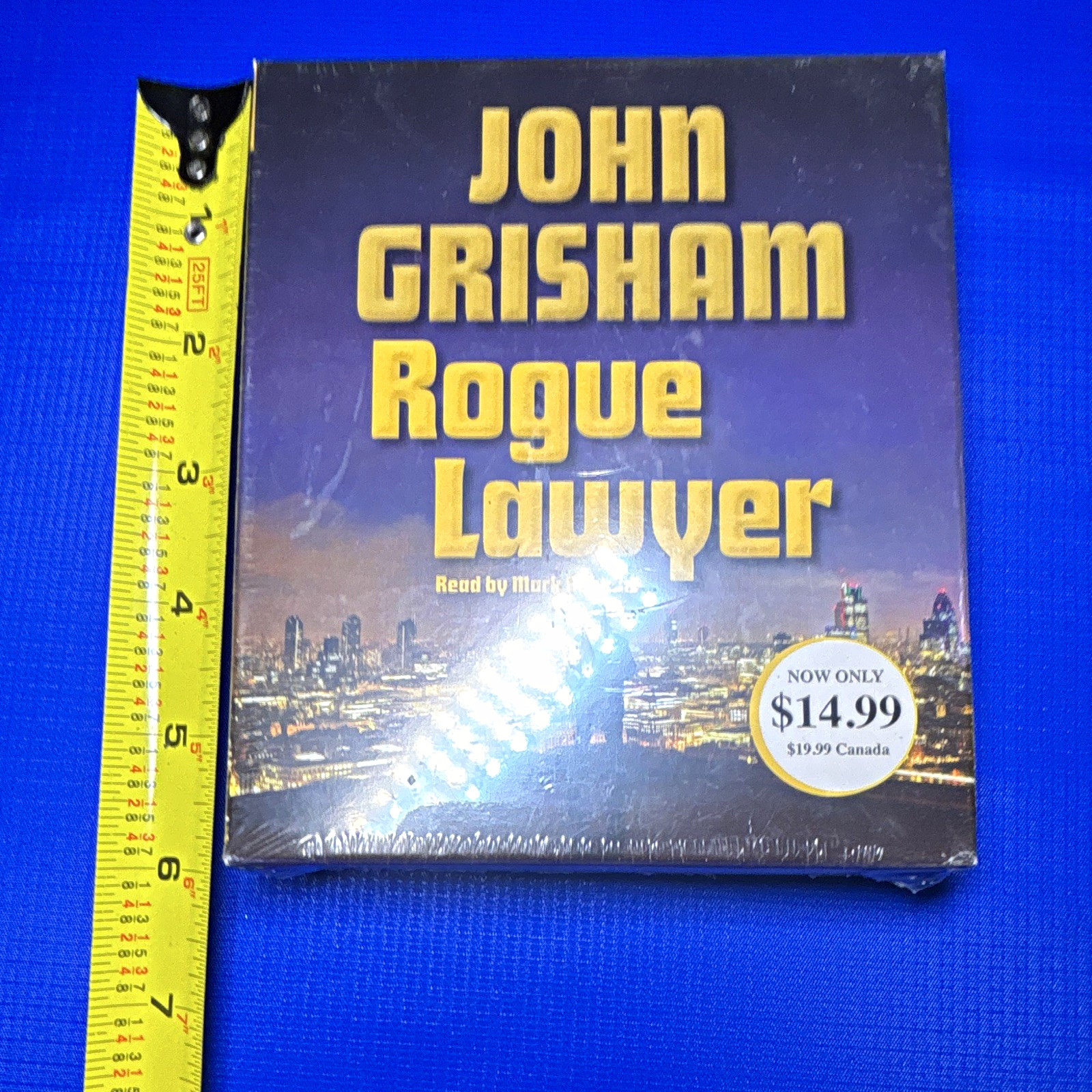 ⭐️ NEW SEALED ~ JOHN GRISHAM ROGUE LAWYER ~ 5 CD — 6 1/2 hr long