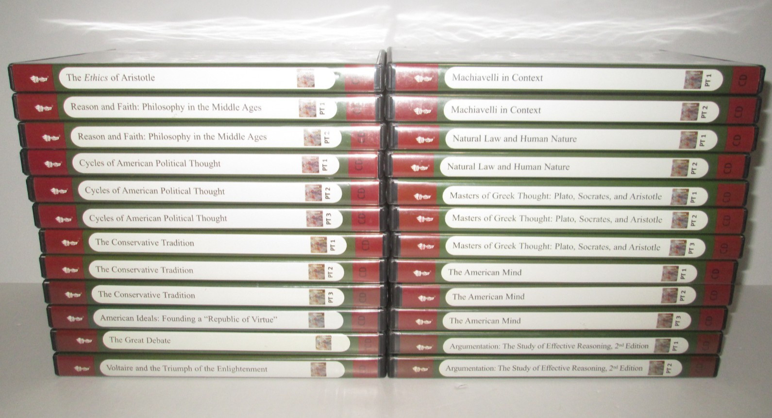 The Great Courses Philosophy & Intellectual History CD Lot (12 Sets) Teaching Co