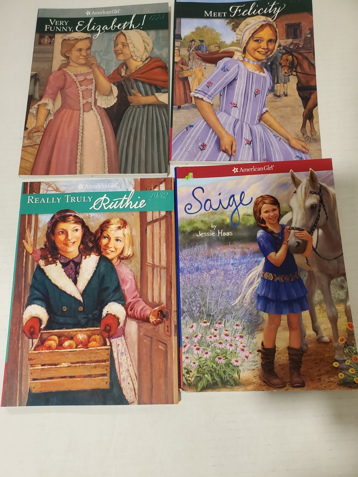 American Girl Paperback Lot Of 4