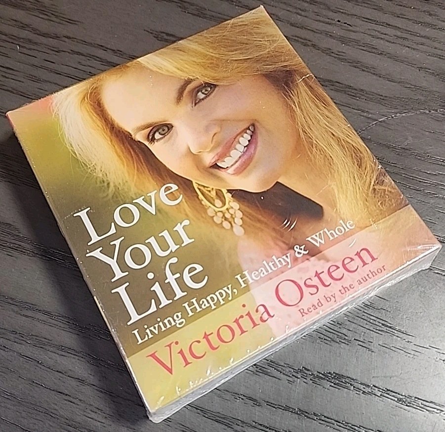 Love Your Life Living Happy, Healthy, & Whole Victoria Osteen 6cd Audiobook NEW