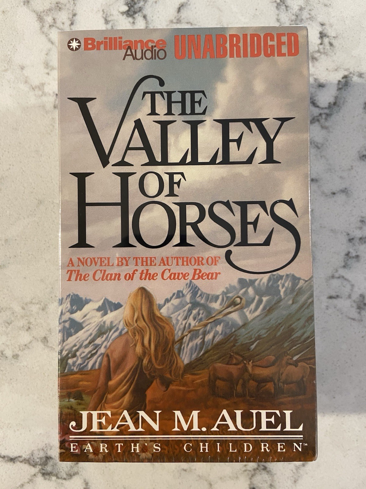 NEW ~ The Valley of Horses by Jean M. Auel Unabridged Audio Cassette Book