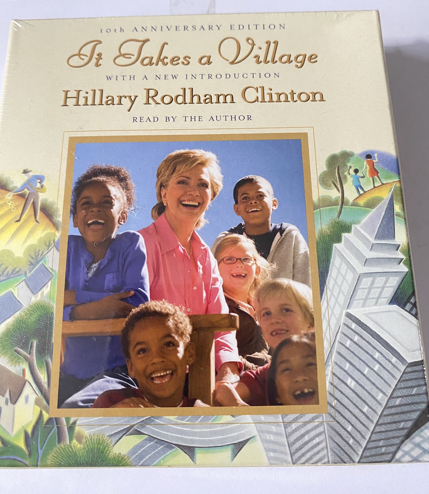Hillary Rodham Clinton It Takes A Village Audio Book Cd New Sealed Free Ship.