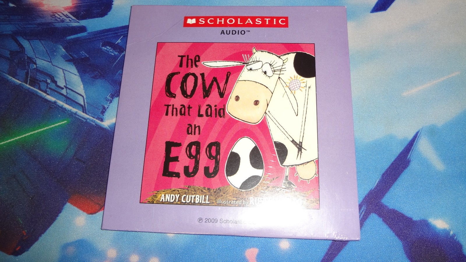 Scholastic Audio The Cow That Laid an Egg Andy Cutbill BRAND NEW SEALED AUDIO CD
