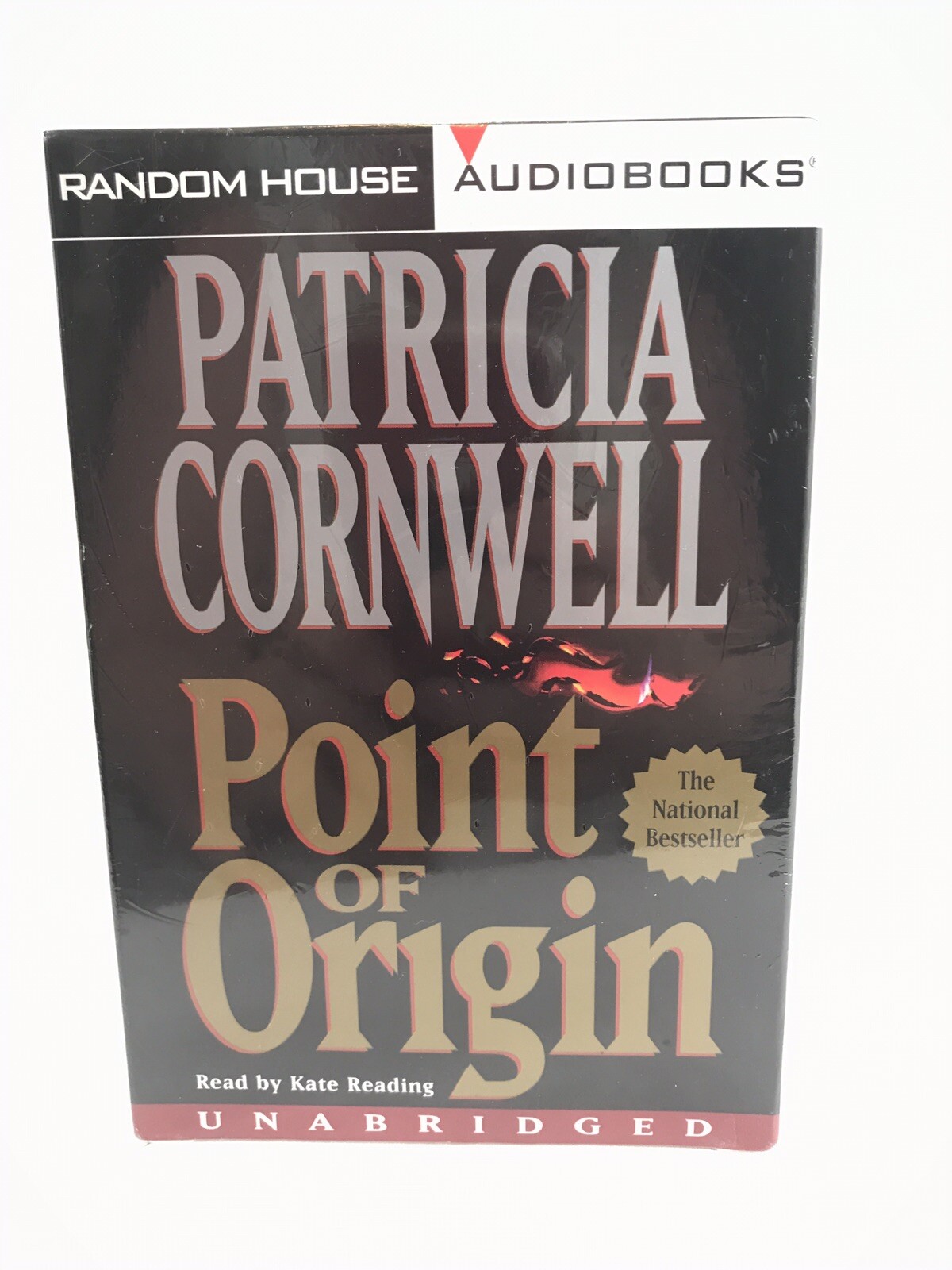 POINT OF ORIGIN by Patricia Cornwell (1998, Cassette, Unabridged) NEW Audiobook