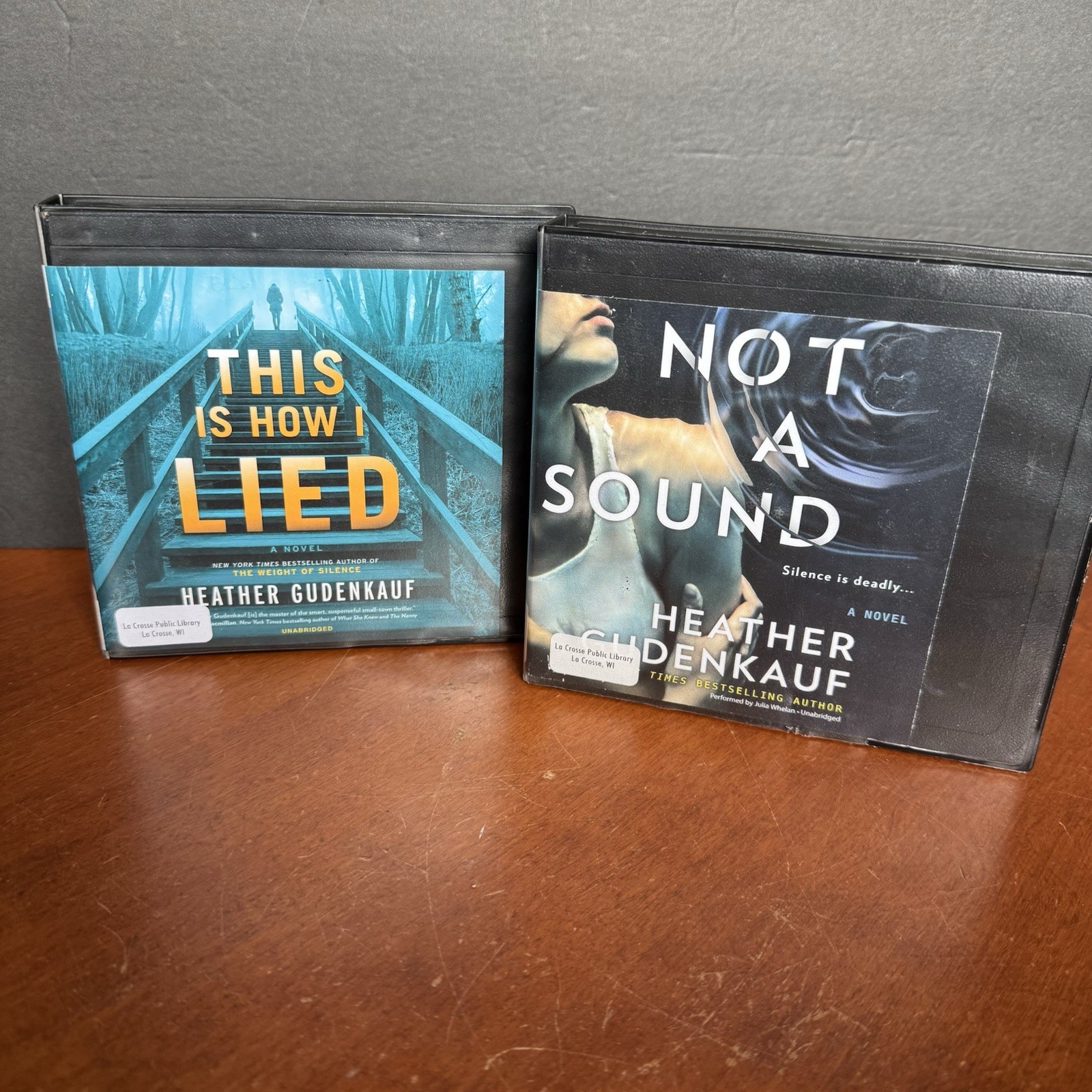 Lot: 2 Heather Gudenkauf Audio Book CD This Is How I Lied Not A Sound Thriller
