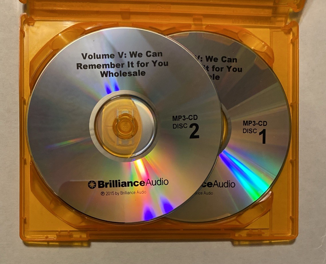 Volume V: We Can Remember It for You Wholesale by Philip K. Dick (2015, CD Mp3)