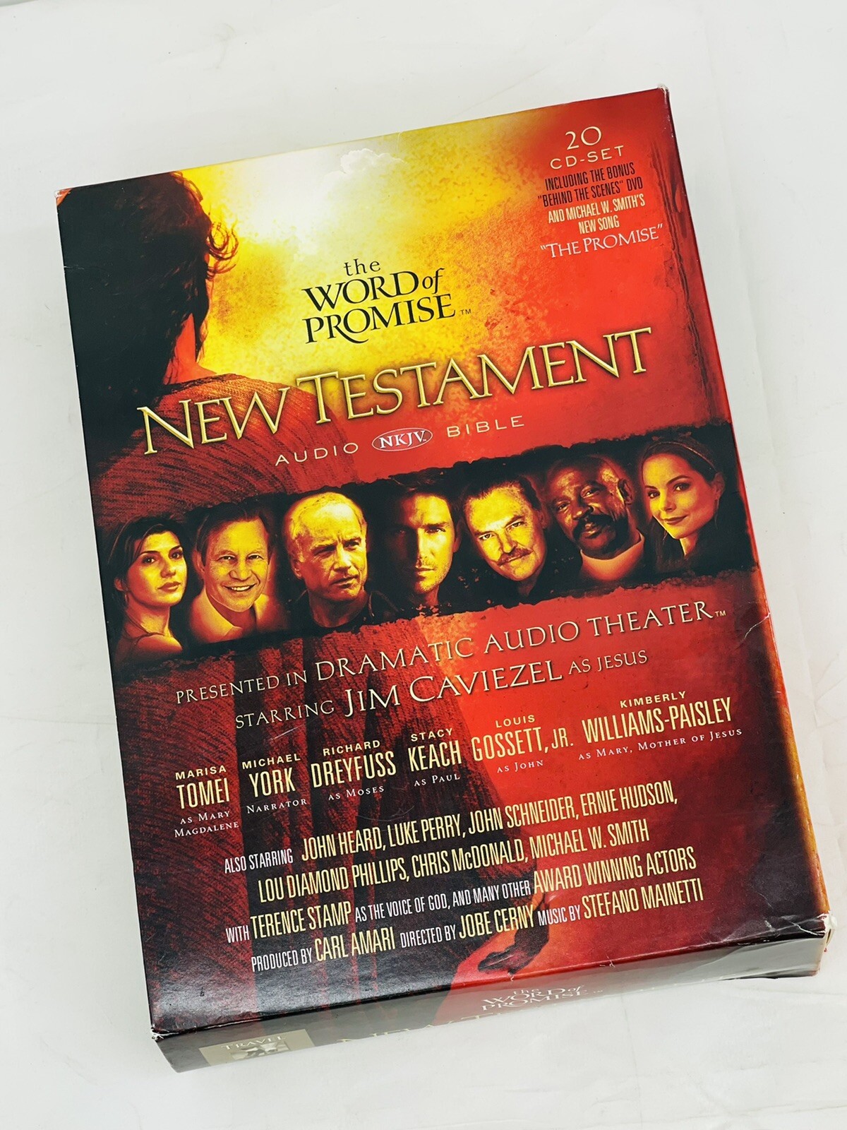 The Word of Promise New Testament by Thomas Nelson (20 Cd-Set)