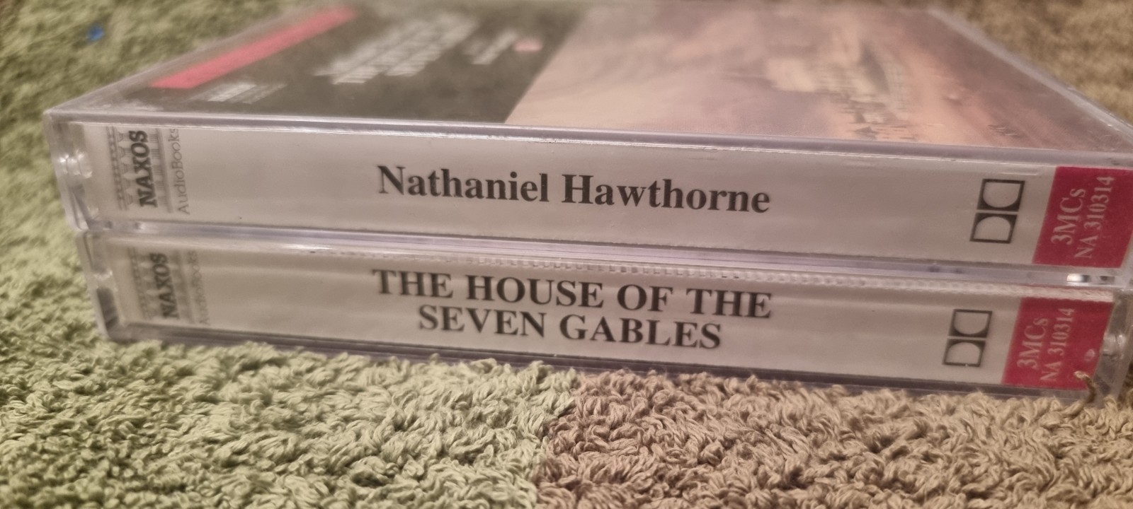 AUDIOBOOK 4 x CASSETTE NATHANIEL HAWTHORNE THE HOUSE OF THE SEVEN GABLES