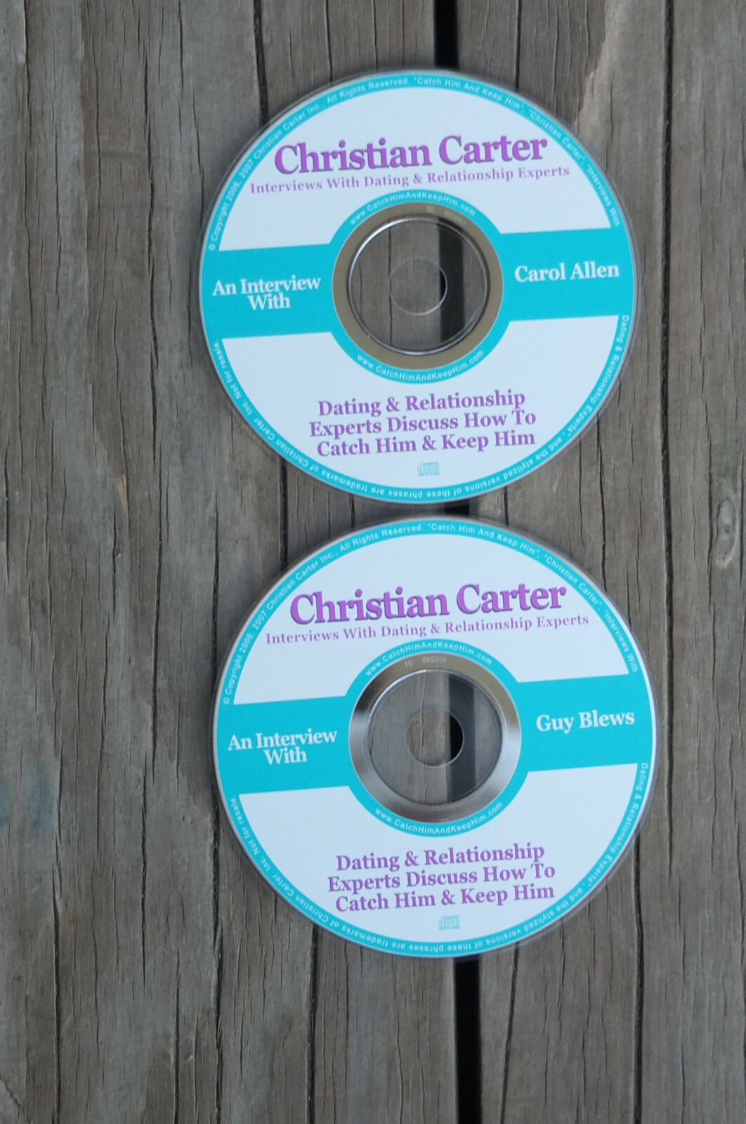 2 CDs ~ CHRISTIAN CARTER ~ Experts Discuss How to Catch Him & Keep Him