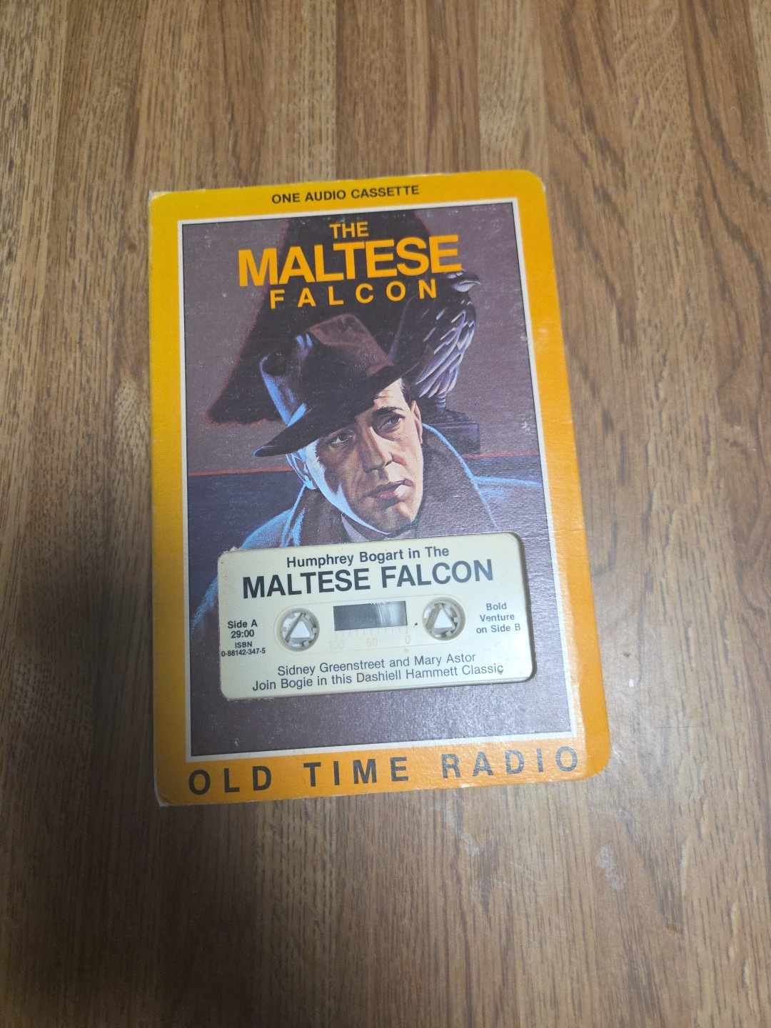 Humphrey Bogart In The Maltese Falcon Audiobook Cassette