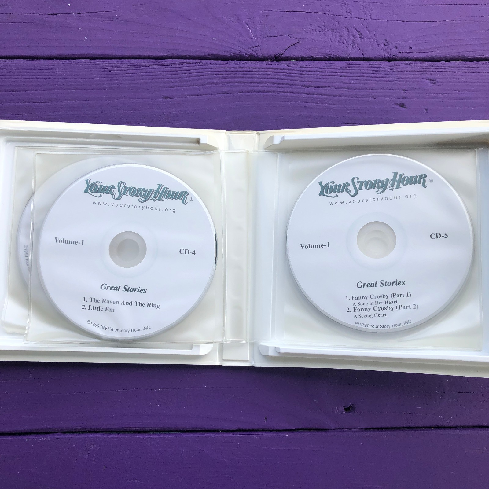 YOUR STORY HOUR GREAT STORIES Volume 1 6 CDs Audio Set Homeschool