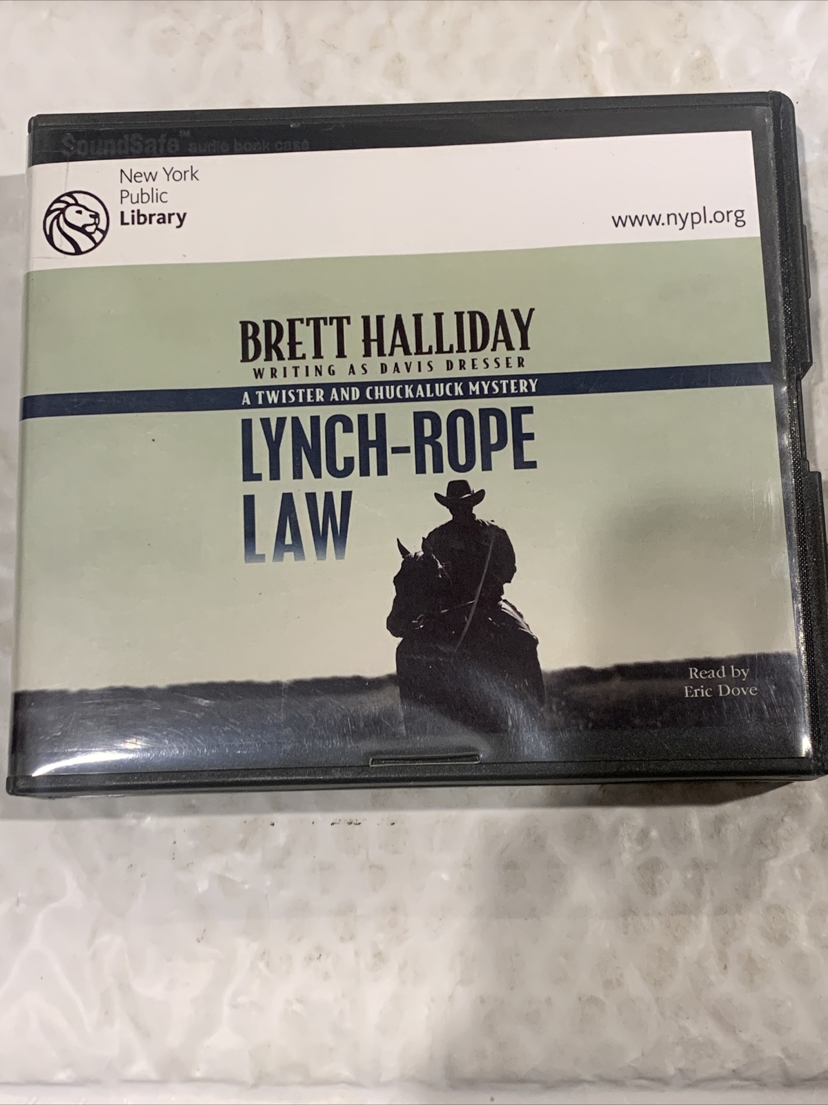 Brett Halliday Dresser LYNCH-ROPE LAW 4 CD Unabridged Audio Book Set