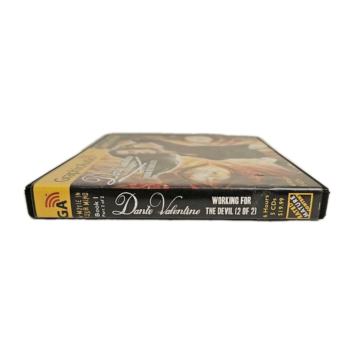 GraphicAudio Dante Valentine Working For the Devil & Dead Man Rising Lot of 2
