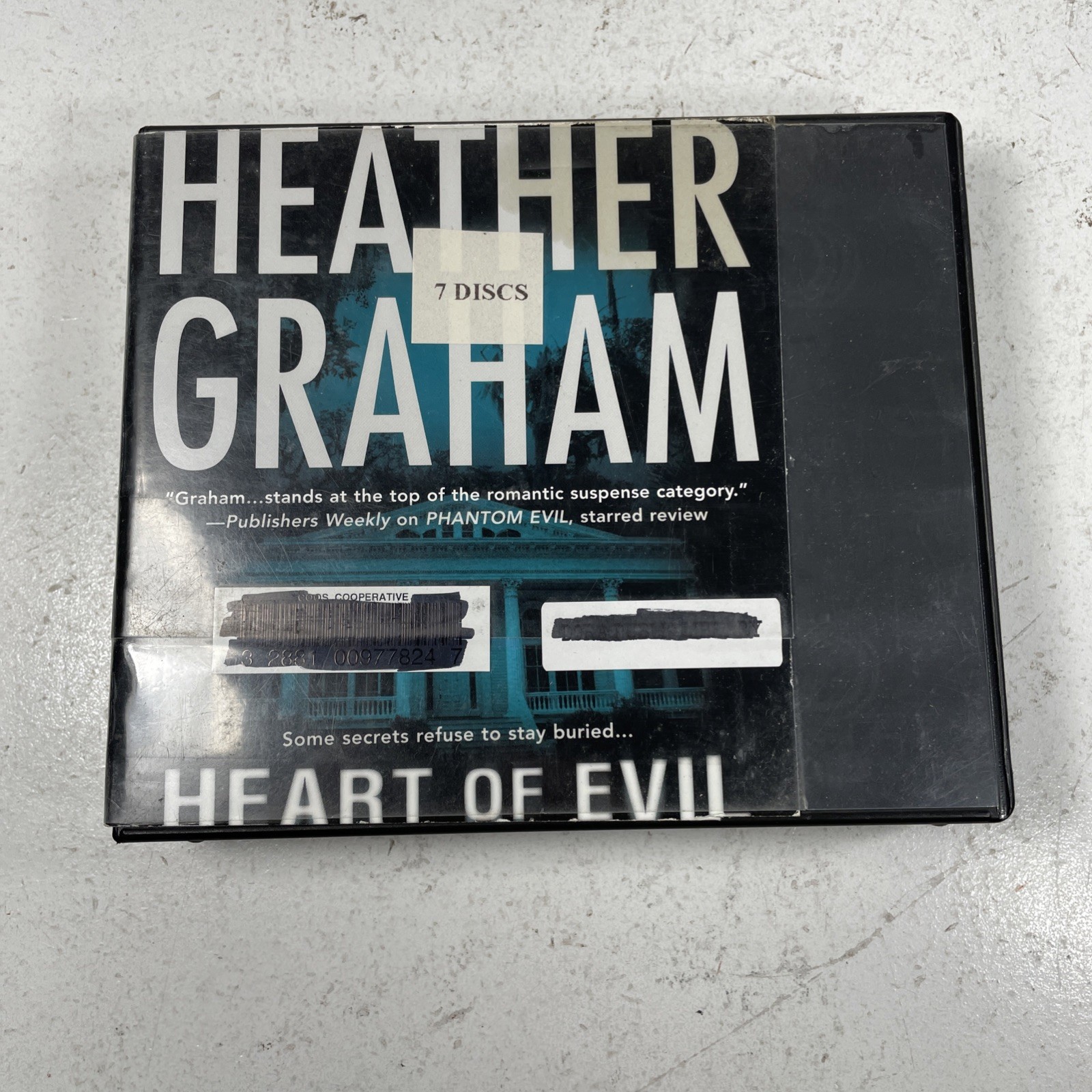 HEART OF EVIL HEATHER GRAHAM Audiobook 7 Discs