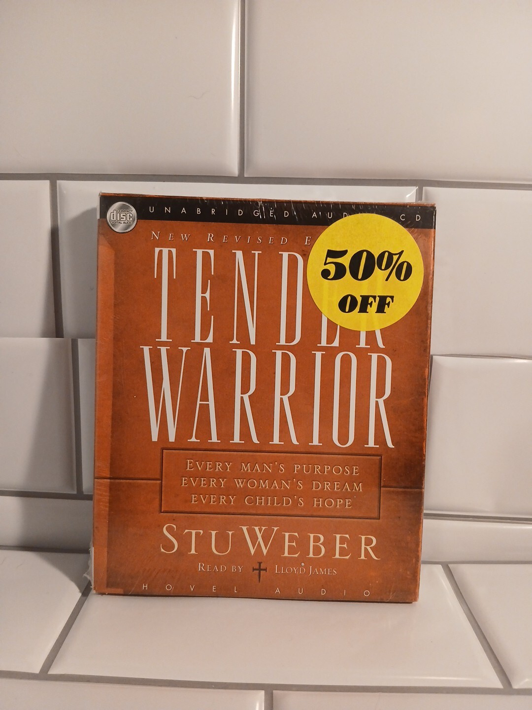 Stu Weber TENDER WARRIOR Revised Edition Audio CD Unabridged 9 Hours NEW SEALED