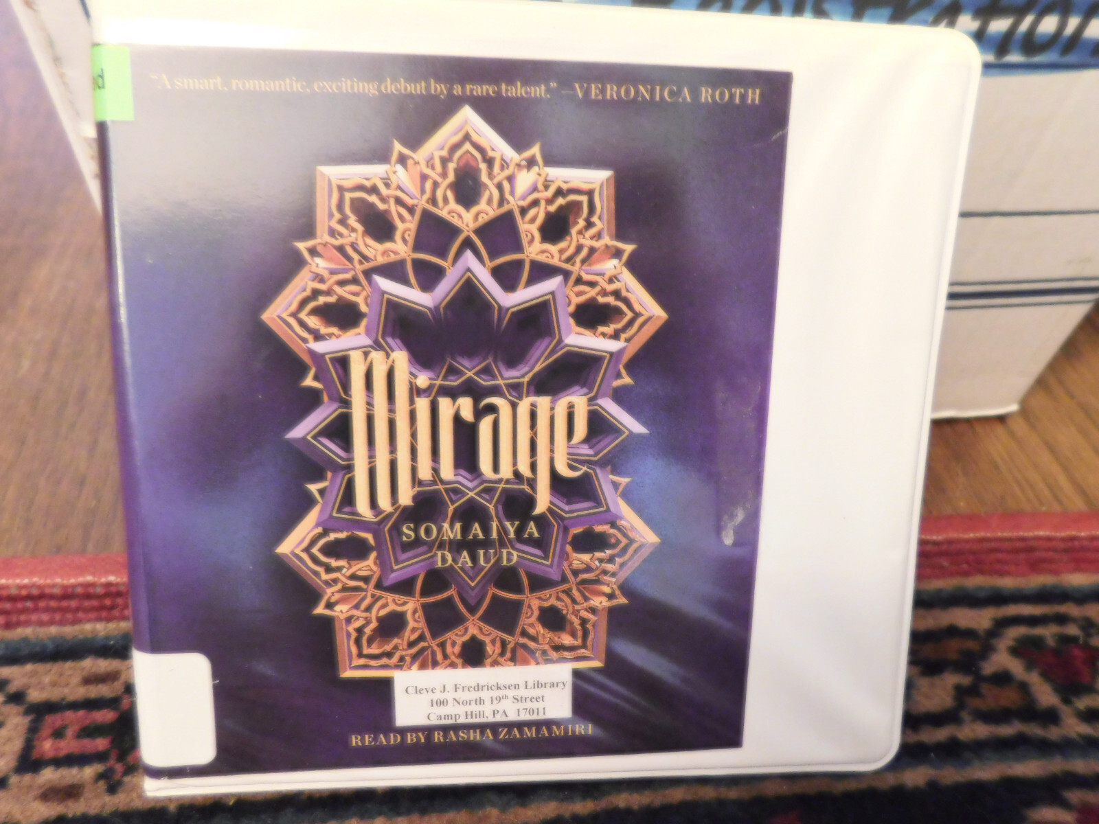 Mirage by Somaiya Daud Ex Library 8 Clean CD Unabridged Audiobook Book in case
