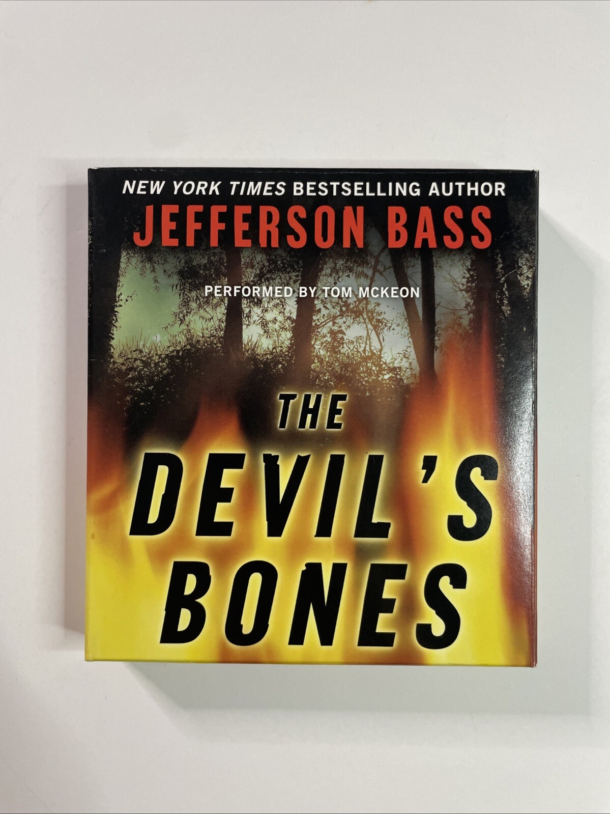 The Devil’s Bones by Jefferson Bass Abridged Audiobook CD