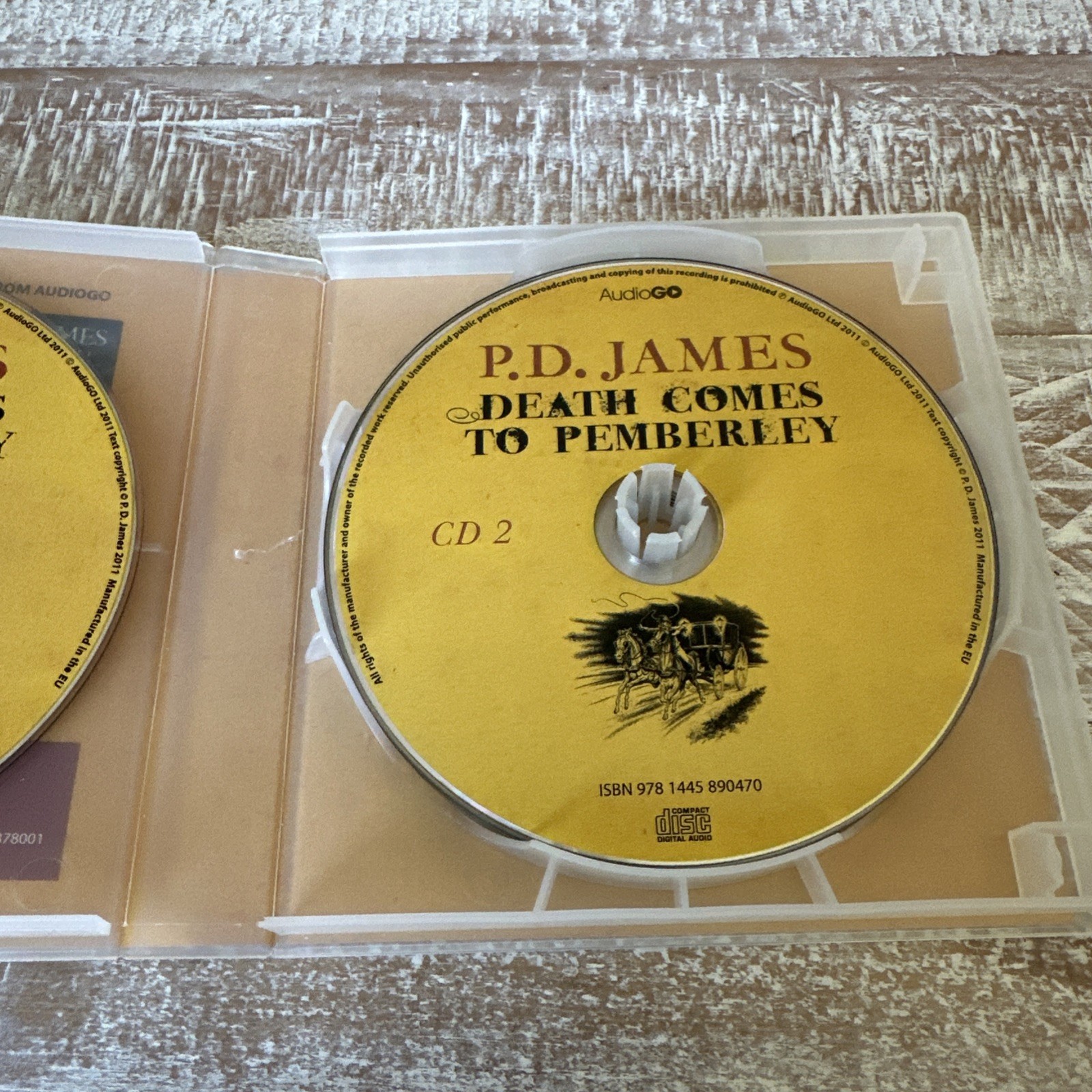 P.d. James Death Comes To Pemberley Audiobook Cd