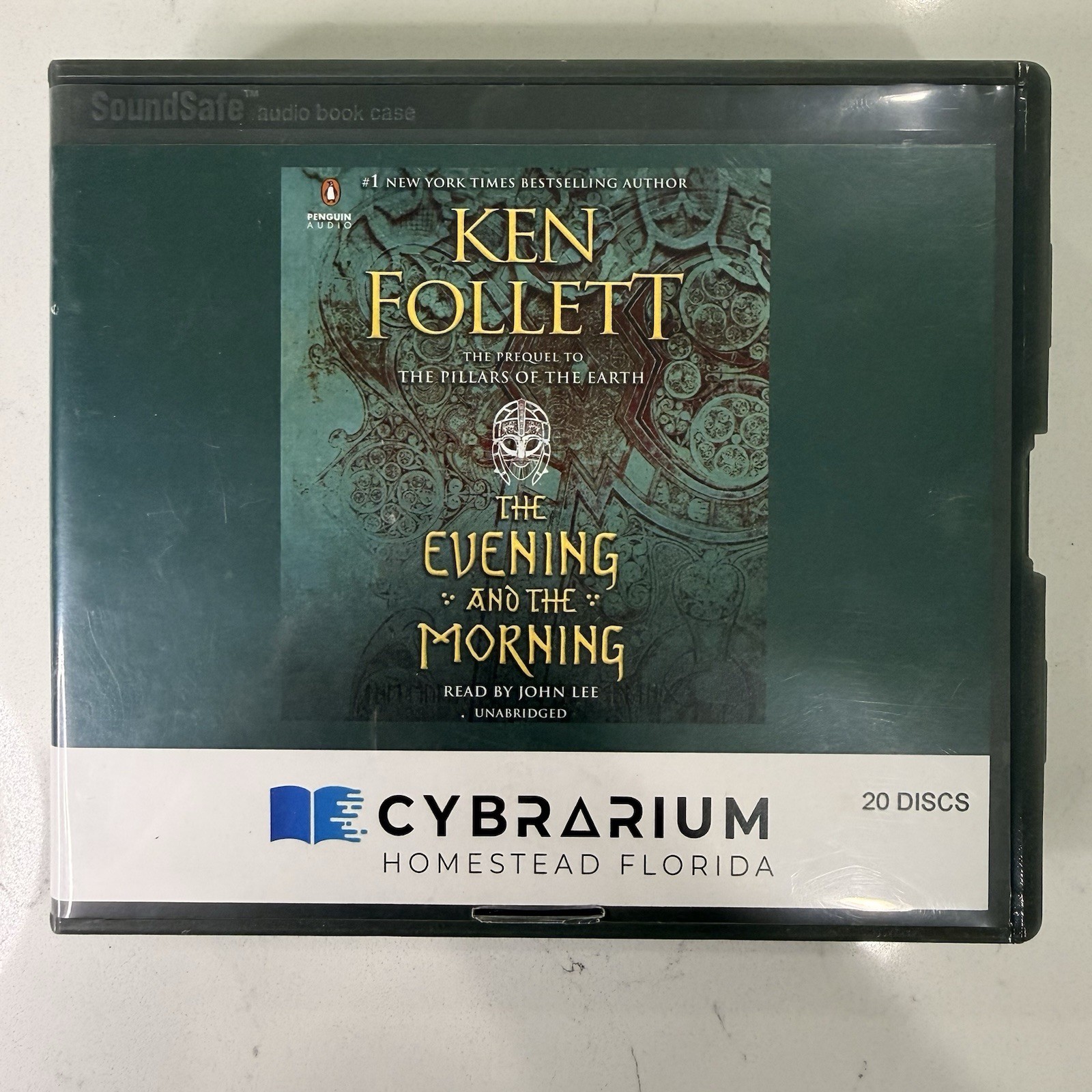 The Evening and the Morning Audiobook CD Ken Follett 20 Disc
