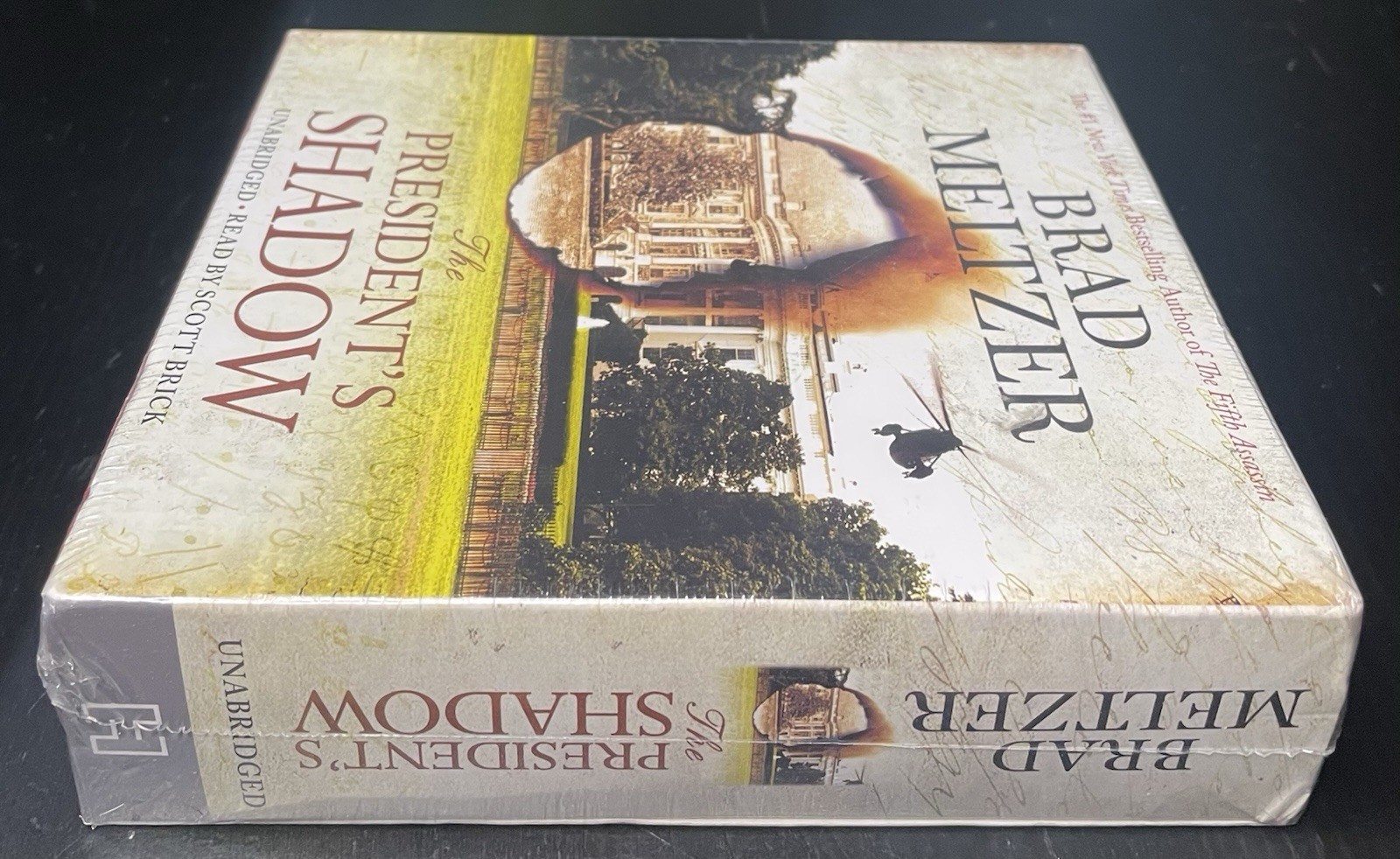Brad Meltzer-The President’s Shadow-Audiobook-9 CD Set-Scott Brick-New & Sealed