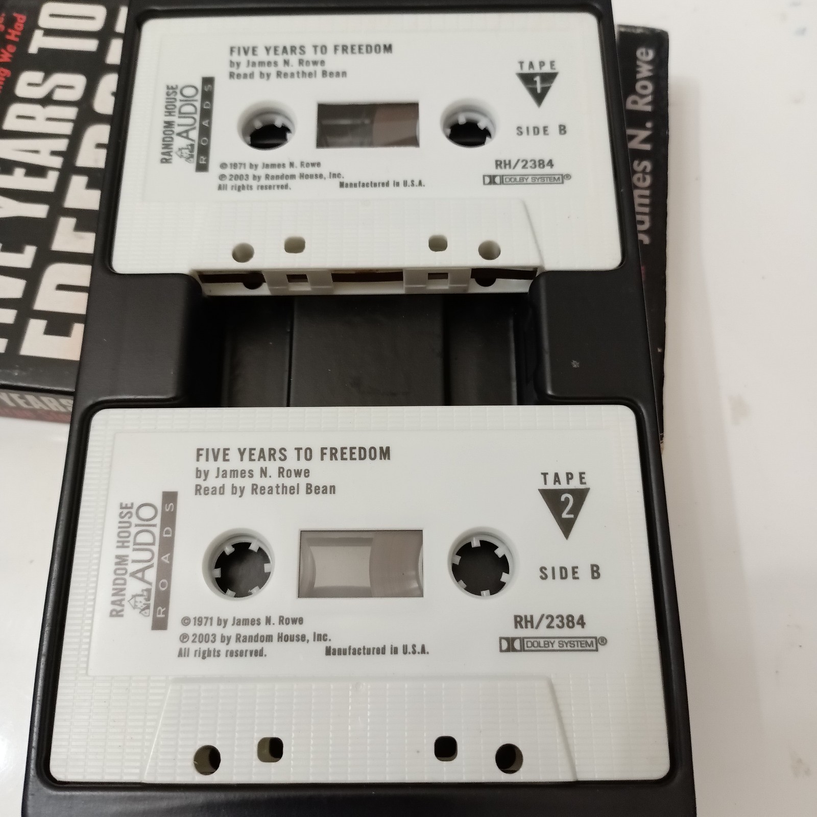 Five Years To Freedom The True Of A Vietnam POW Audiobook Cassette By James Rowe