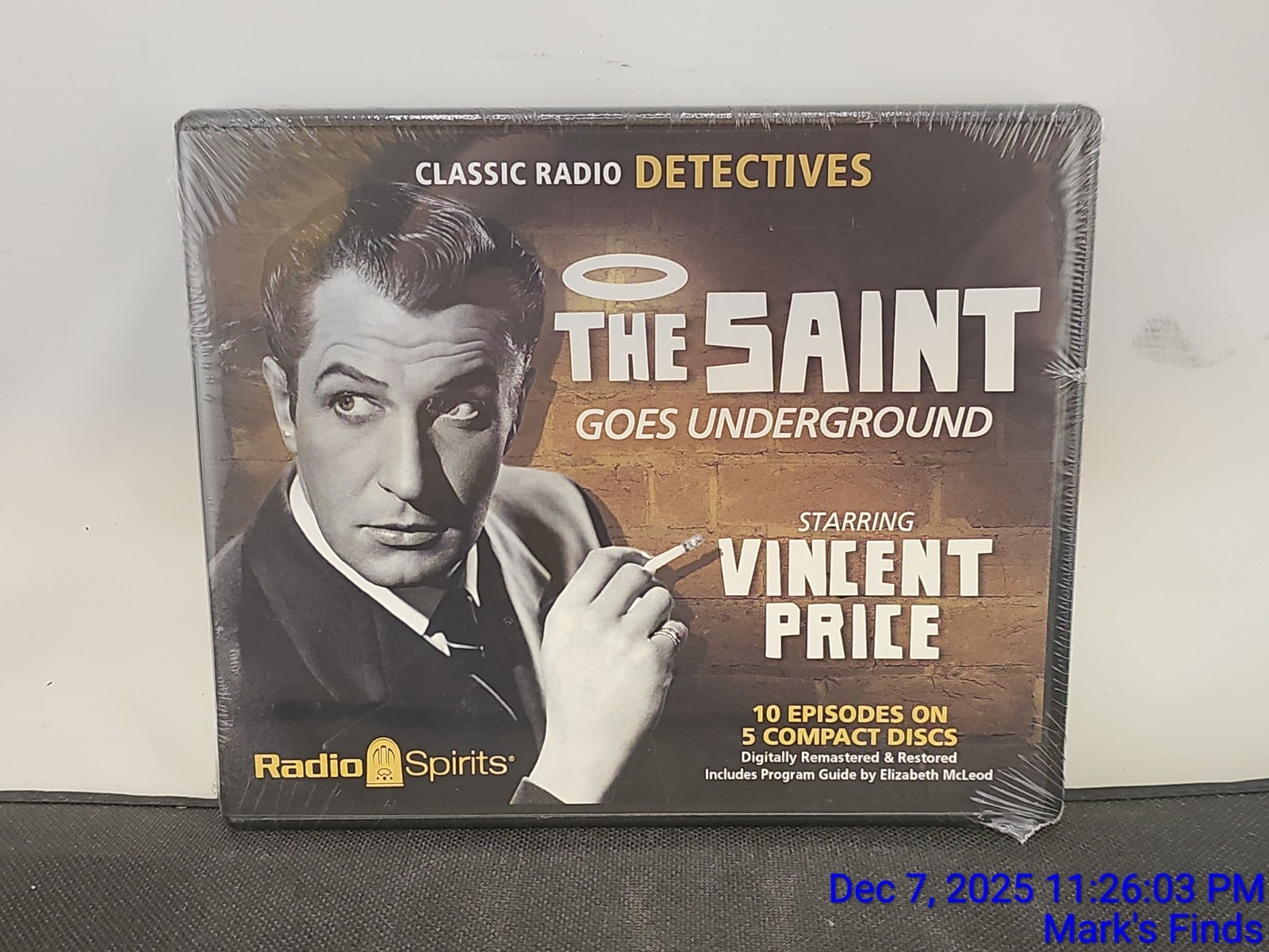 The Saint Goes Underground (Classic Radio Detectives) Audiobook New Sealed RARE