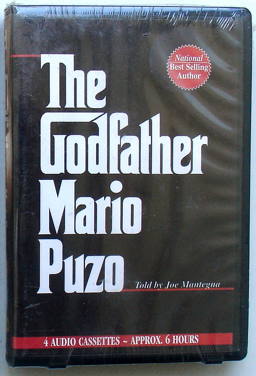 The Godfather — Mario Puzo — Audiobook On 4 Cassettes — Factory Sealed New