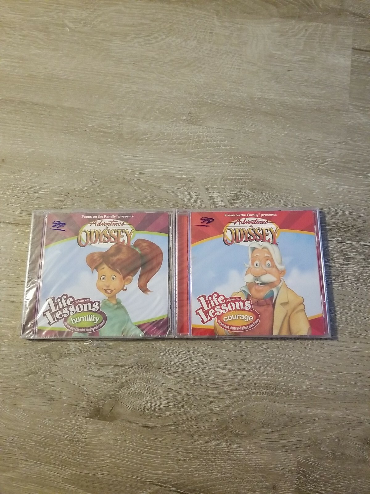 Adventures in Odyssey Life Lessons Courage Humility Focus on the Family Vol 1 2