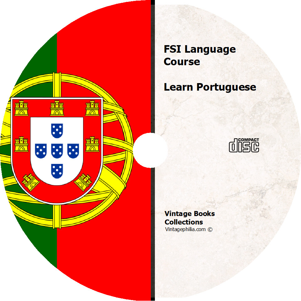 LEARN TO SPEAK PORTUGUESE LANGUAGE * FSI TRAINING COURSE on DVD PORTUGAL STUDIES