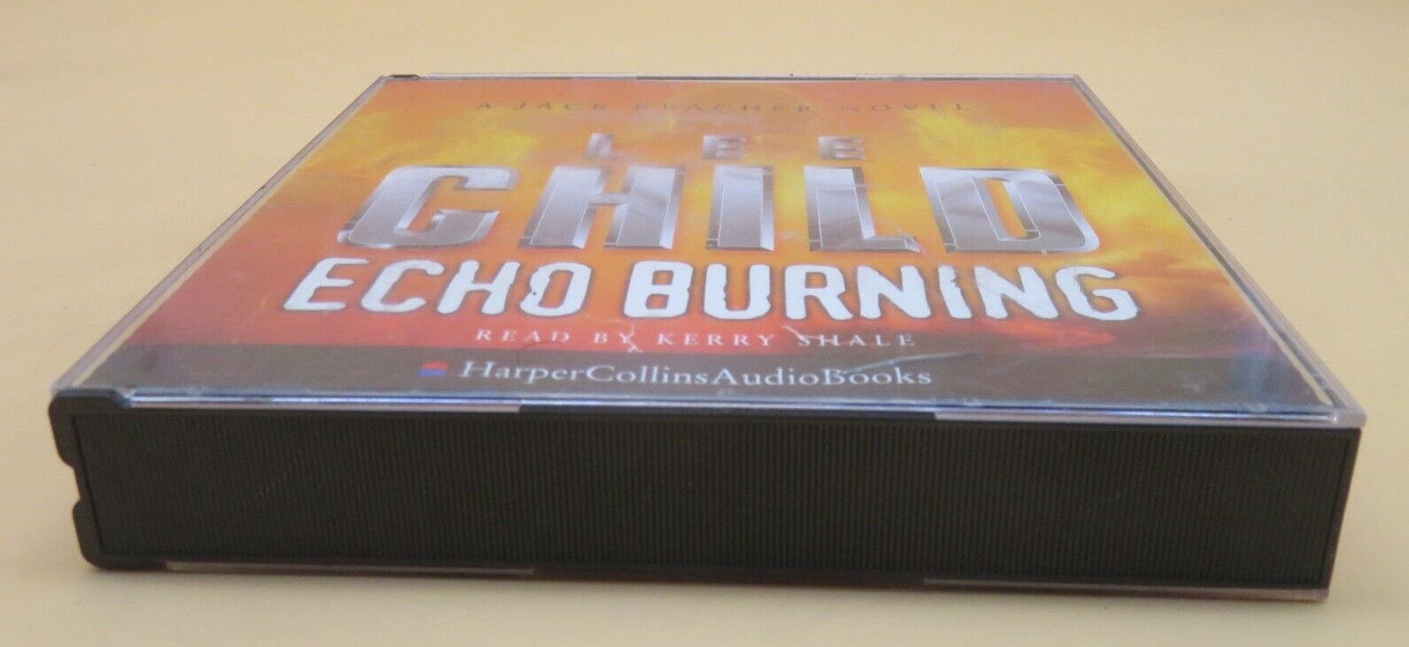 Lee Child Echo Burning CD Harper Collins Audio Book