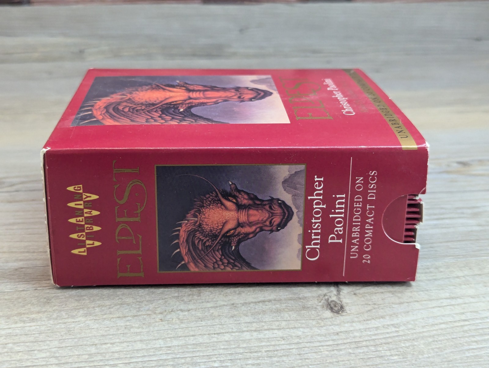 Unabridged Inheritance Cycle Eragon & Eldest Audiobooks Doyle Paolini 34 CDs