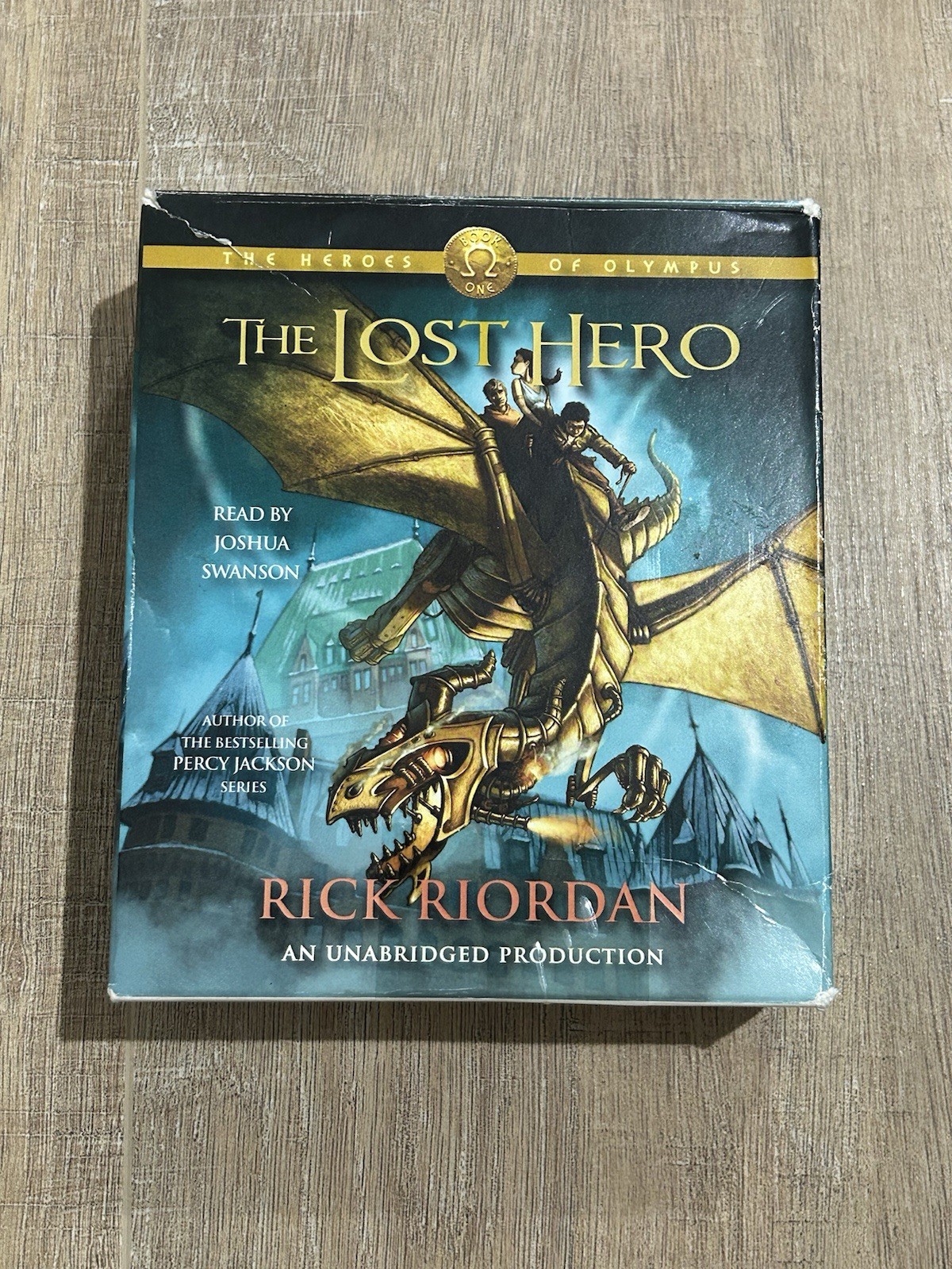 Heroes of Olympus : Book 1 — Rick Riordan — 14 Disc Audiobook — The Lost Hero