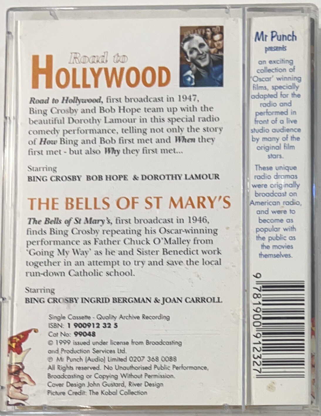The Road to Hollywood (Cassette, 1999) Bing Crosby, Bob Hope — Free Postage