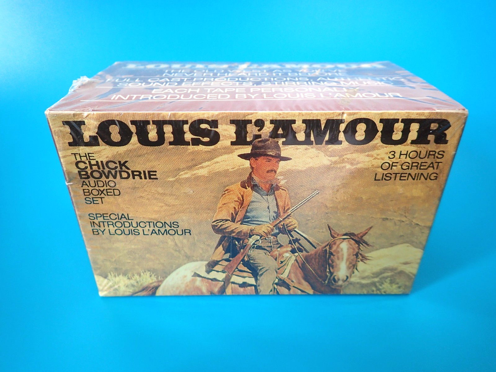 Louis Lamour Chick Bowdrie Cassette Audio Books New Old Stock