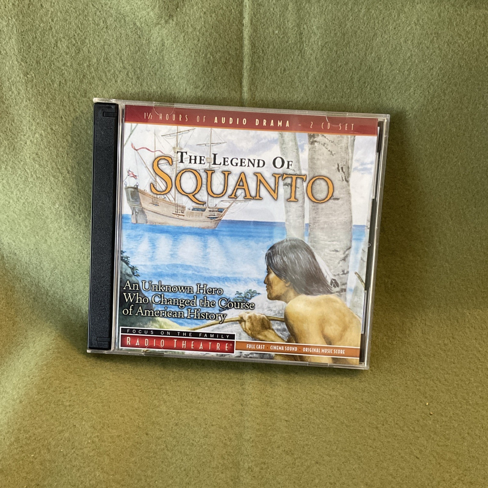 The Legend of Squanto Audio CD Audiobook by Paul McCusker, Tyndale, Full Cast