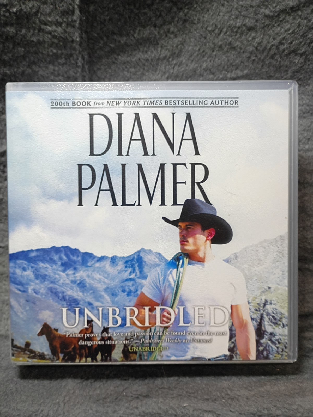 AUDIOBOOK CD ‘Unbridled’ by Diana Palmer Unabridged 7 discs Harlequin Audio