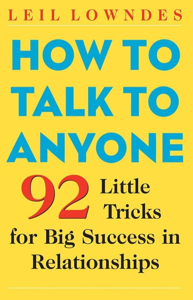 AUDIO CDS How To Talk to Anyone 92 Tricks Big Success in Relationships Lowndes