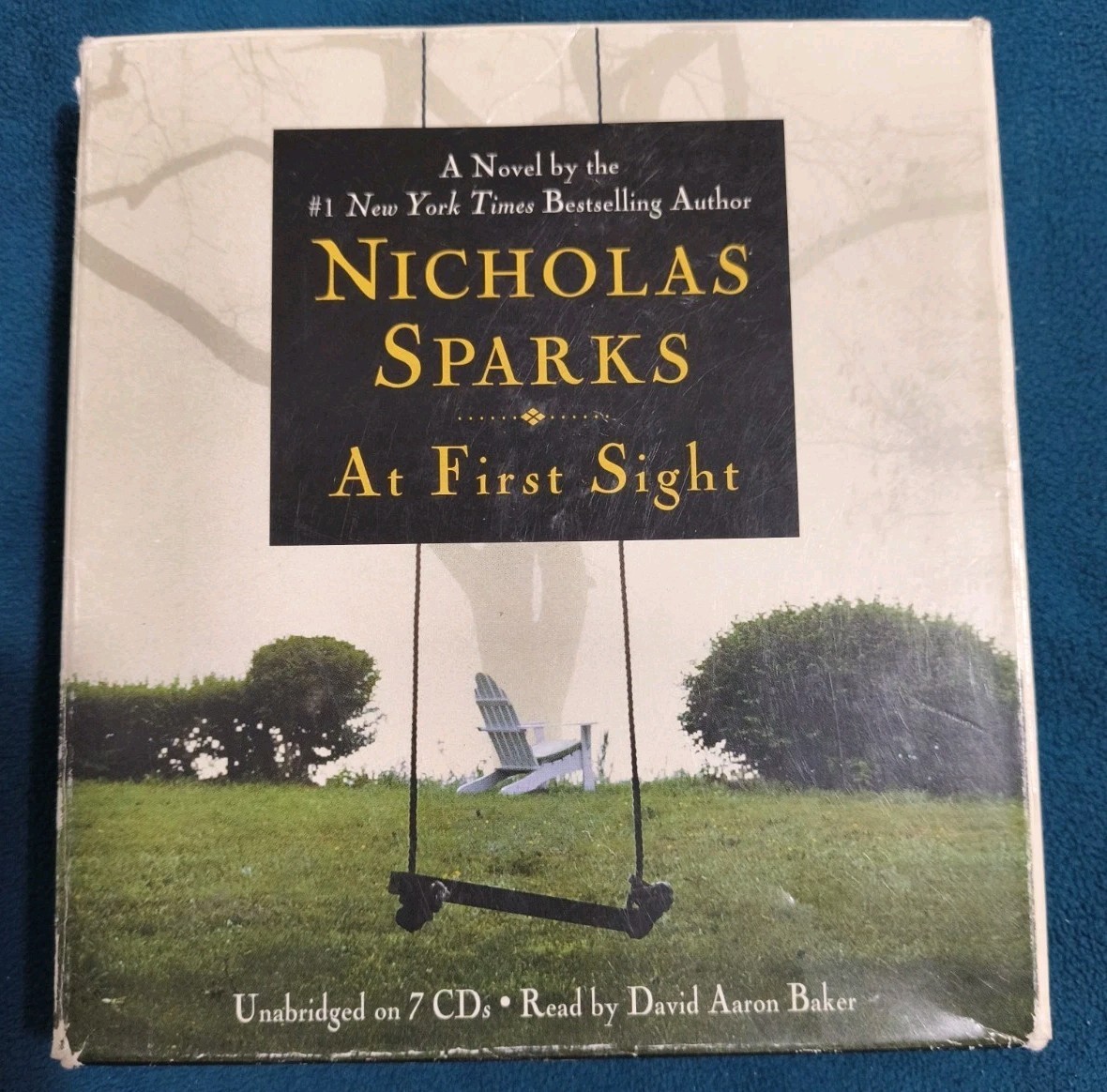 At First Sight by Nicholas Sparks Audiobook (2005, Compact Disc, Unabridged)