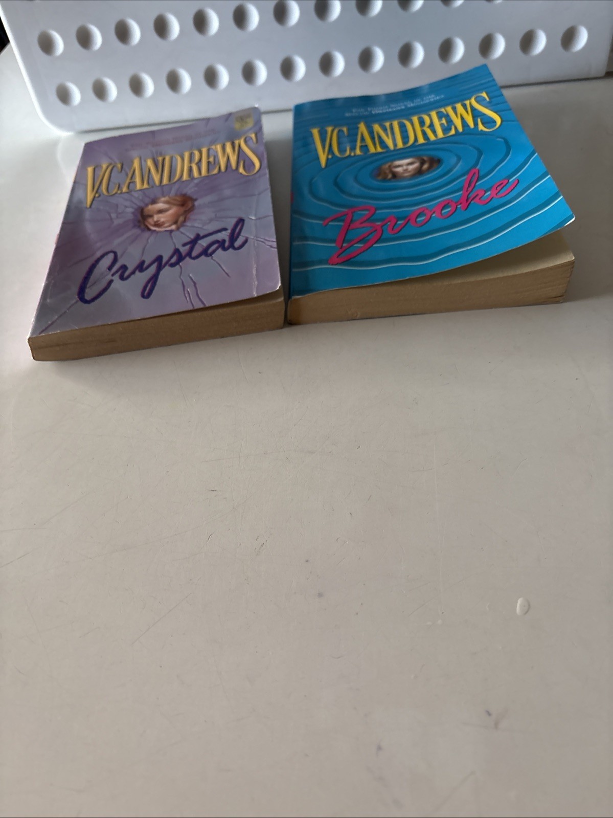 Orphans Series , Brooke , & , CRYSTAL , by V. C. Andrews 1998, Paperback , X2