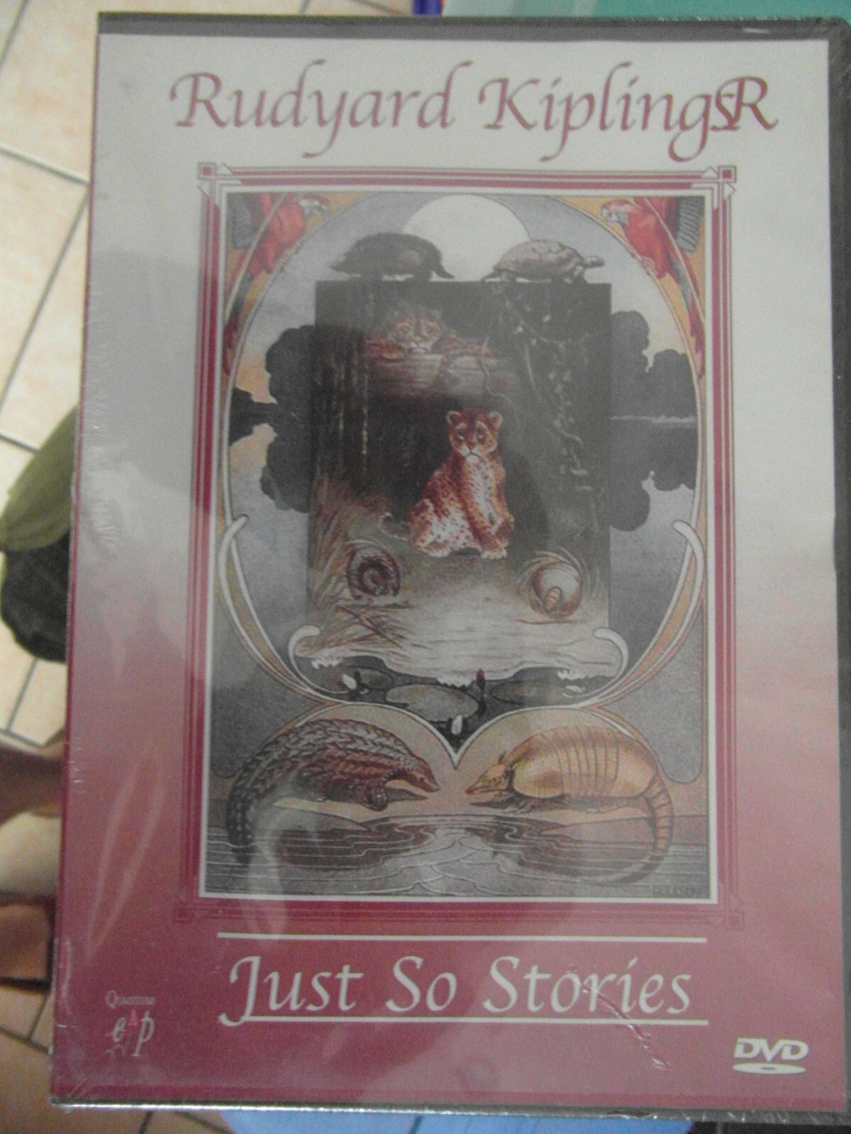 Rudyard Kipling’s Just So Stories audiobook [DVD with images] NEW SHRINKWRAPPED