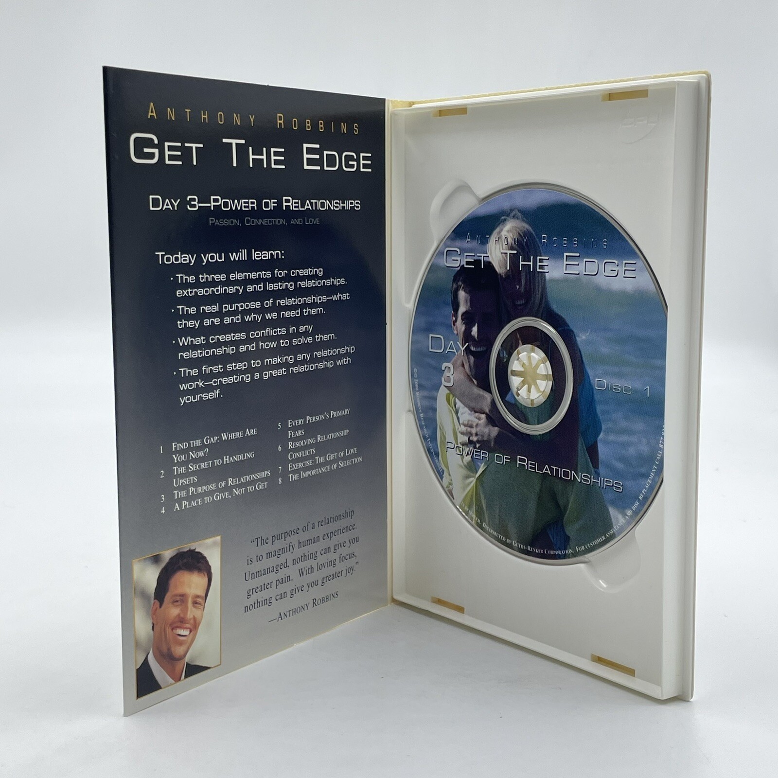 Anthony Robbins Personal Power 7 Day Set Classic Edition Audio CD Set & Booklet