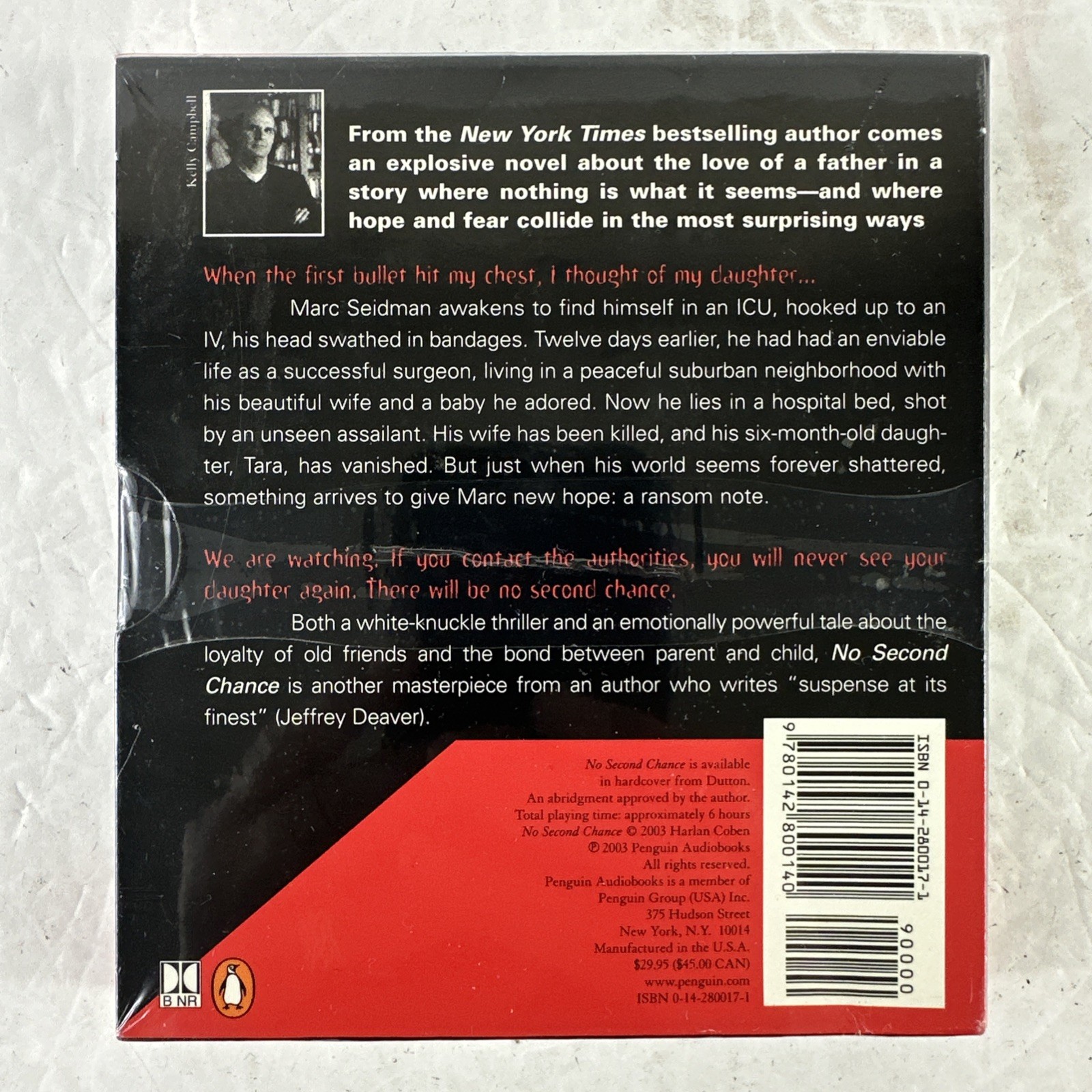 No Second Chance by Harlan Coben (2003, Compact Disc, Abridged edition)