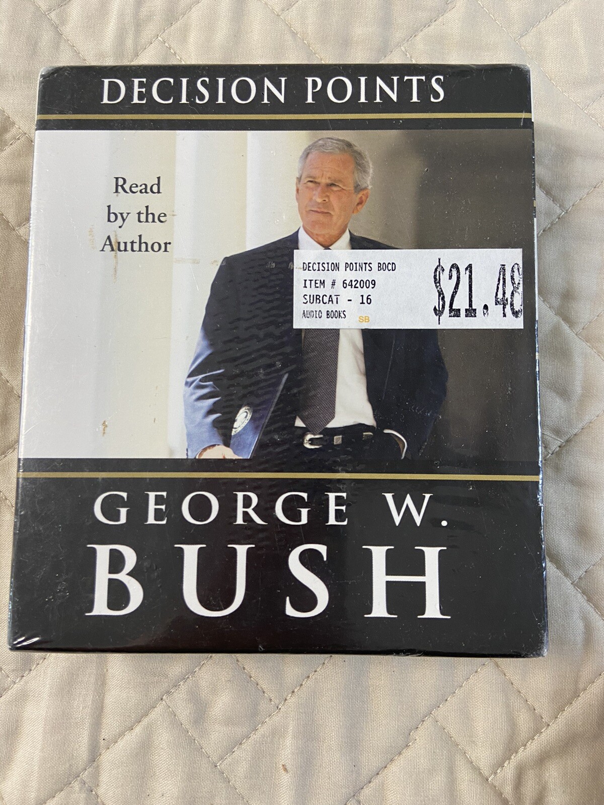 Decision Points by George W. Bush 2010, Compact Disc, Abridged Edition New