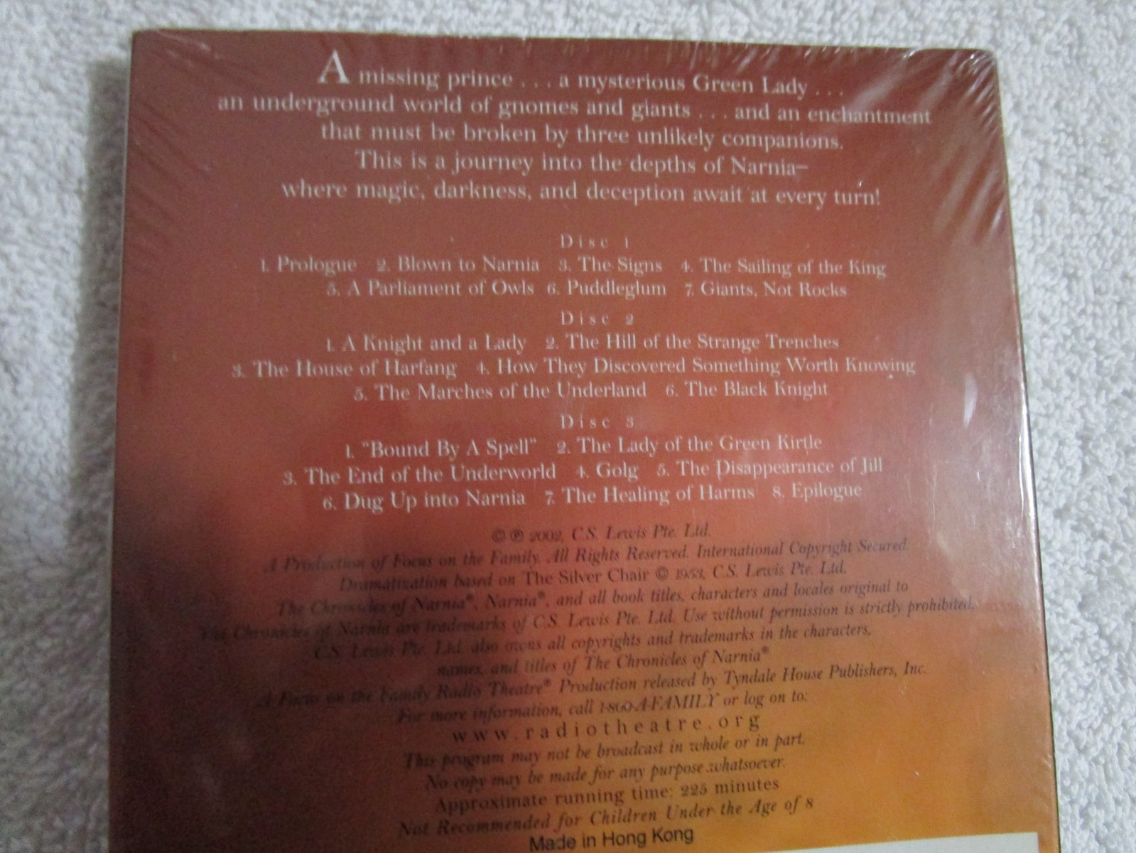 The Silver Chair: The Chronicles of Narnia CD by Radio Theatre (2002, Tyndale)