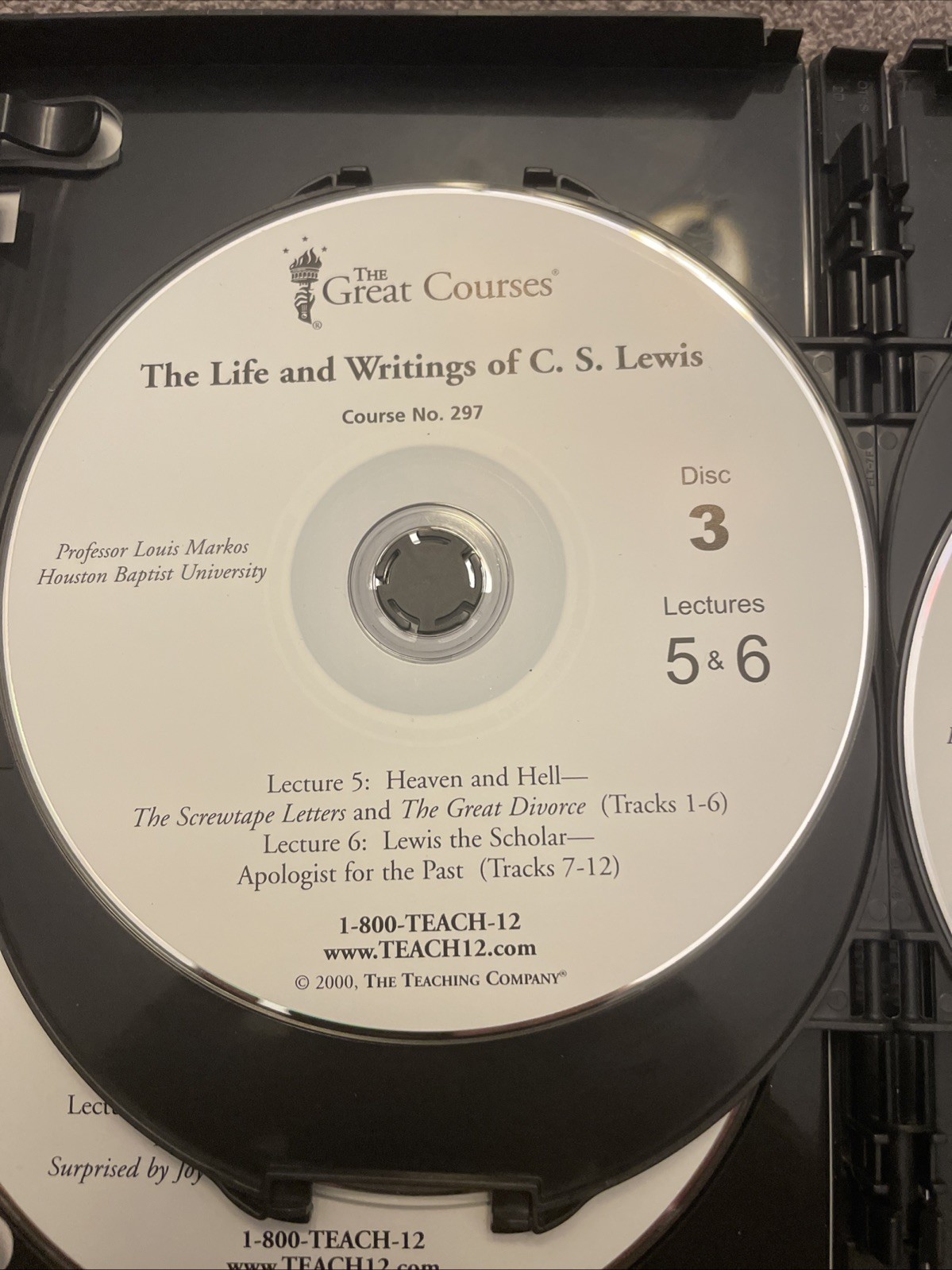 Great Courses: The Life and Writings of C. S. Lewis (6-Disc CD Set) 12 Lectures