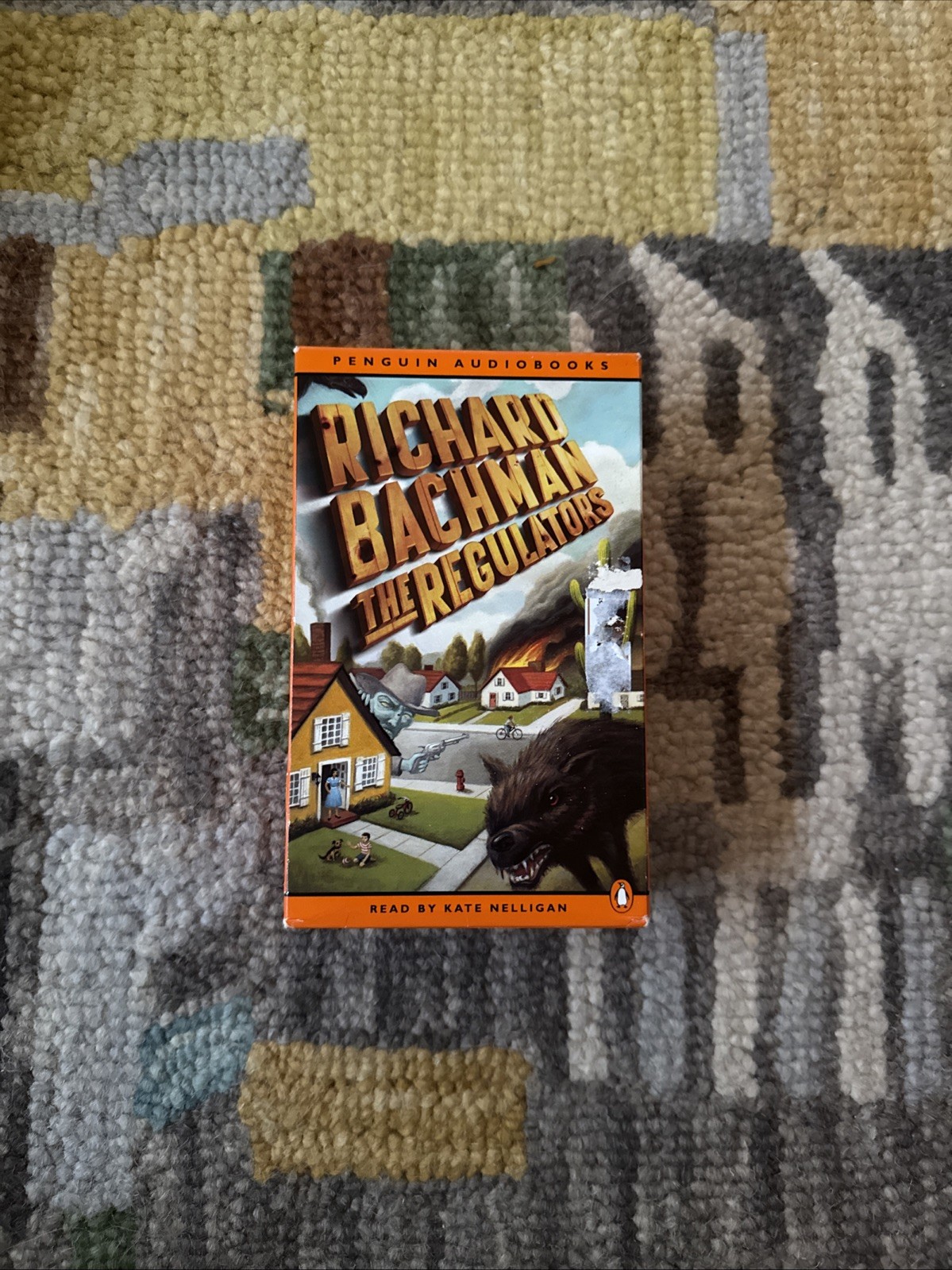 The Regulators by Richard Bachman and Stephen King (1996, Audio Cassette,…