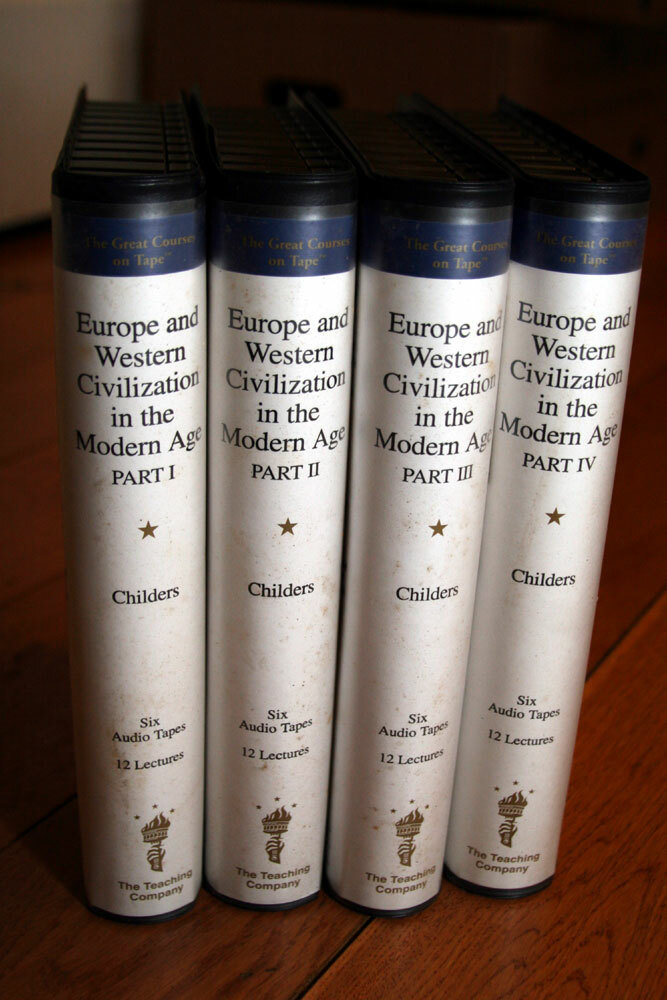 Europe and Western Civilization in Modern Age Part I-IV Great Courses Audiobook