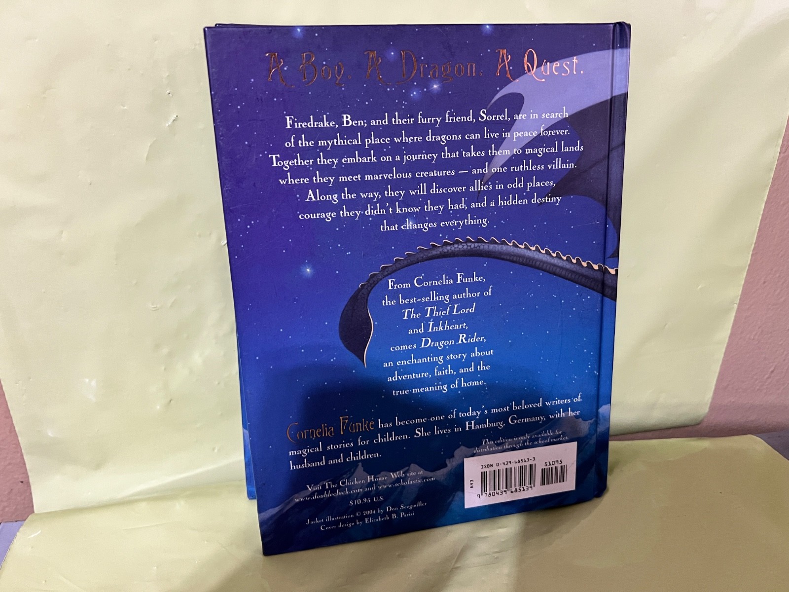 Dragon Rider — First American Edition HARDCOVER By Cornelia Funke