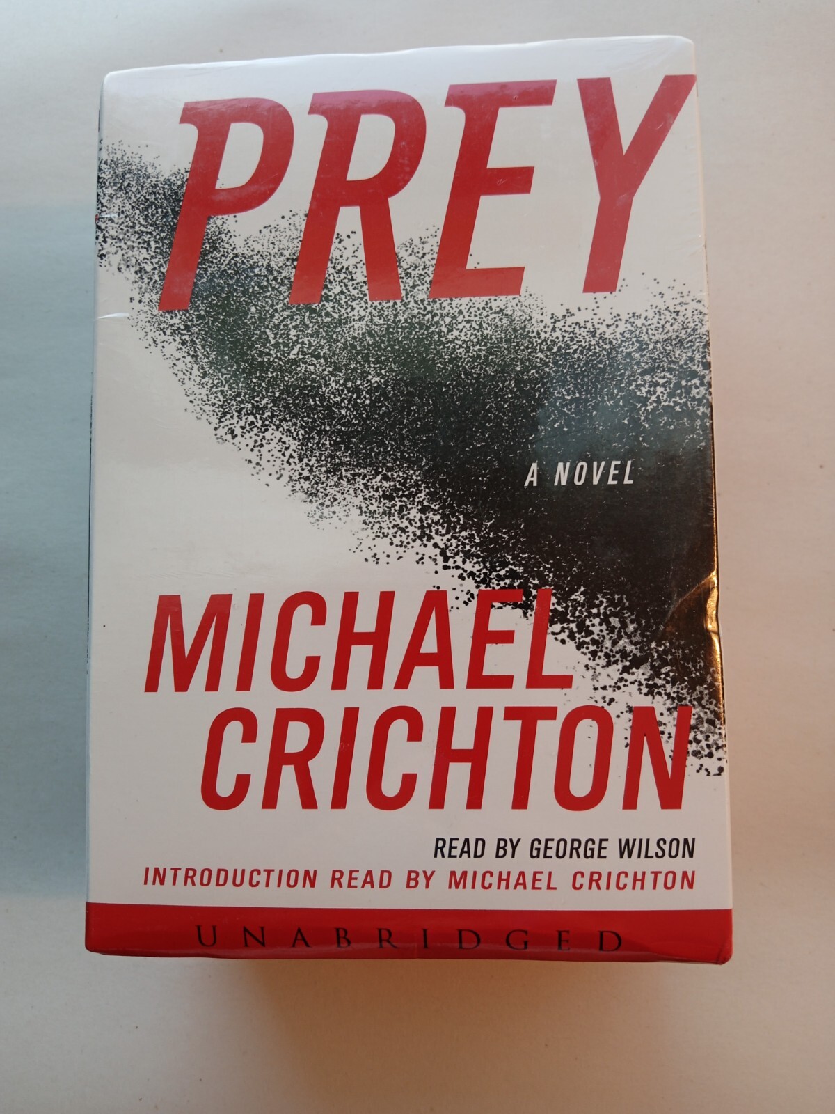 PREY Audiobook by Michael Crichton Unabridged 13 Hours 9 Cassettes «SEALED»