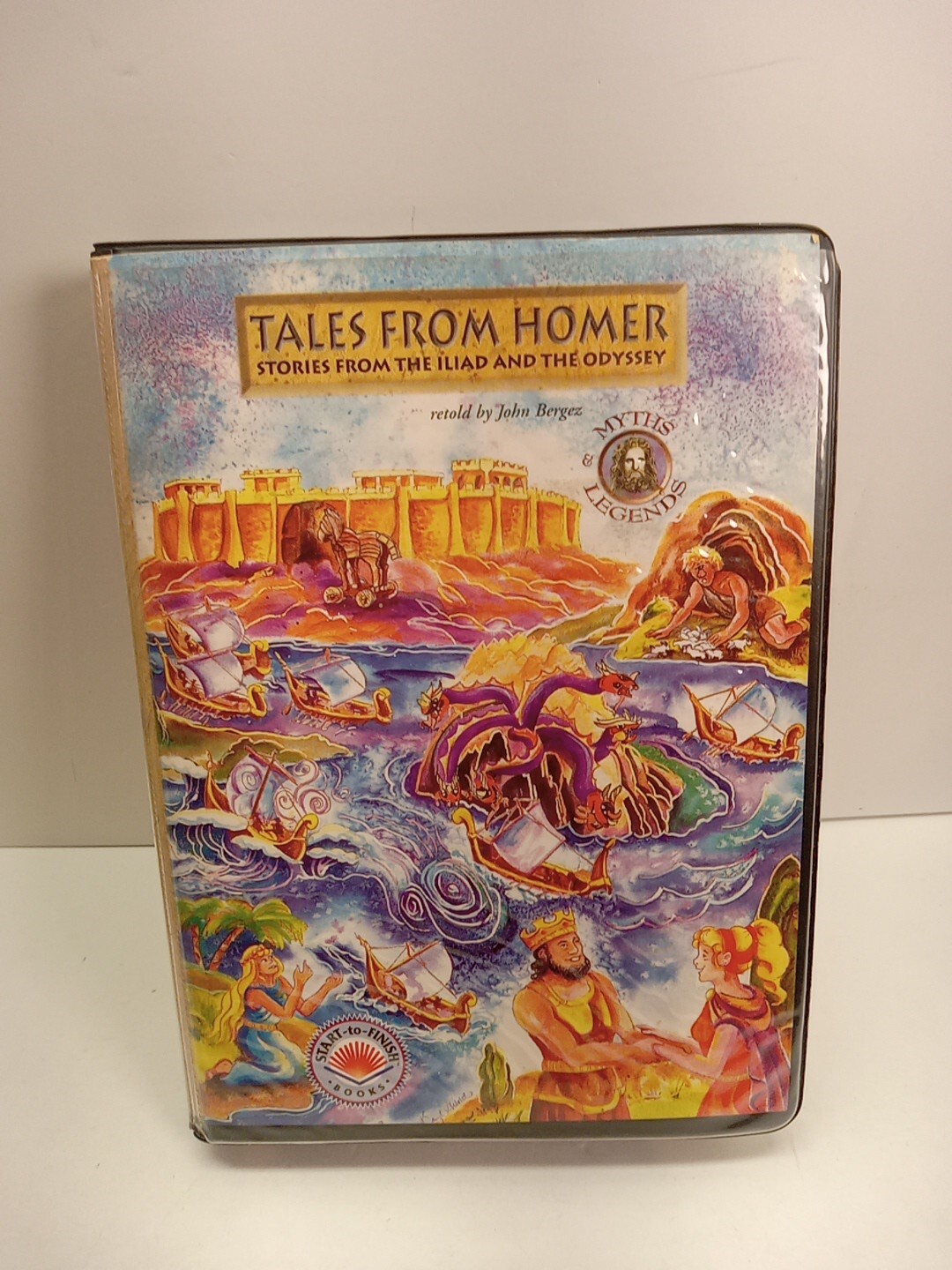 Tales from Homer — Start to Finish — PB Book, 2 Cassette, CD Rom, Teacher Guide